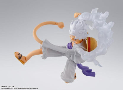 BANDAI SH FIGUARTS ONE PIECE: MONKEY D.LUFFY (GEAR 5) TAMASHI ACTION FIGURE 15CM