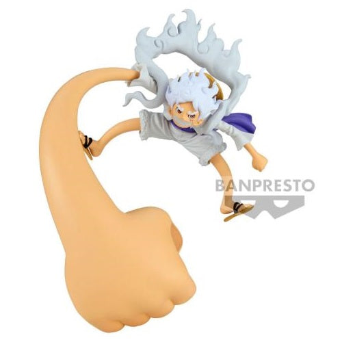 BANPRESTO ONE PIECE VOL.4 (MONKEY D.LUFFY GEAR 5) FIGURE PVC 16CM STATUA BANDAI