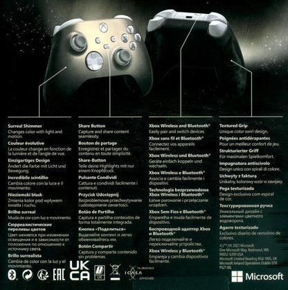 CONTROLLER MICROSOFT XBOX SERIE X/S WIRELESS LUNAR SHIFT JOYPAD ONE PC NUOVO