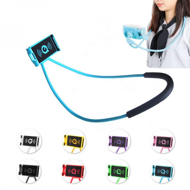 Supporto Per Smartphone Cellulare Tablet Collo Selfie Pieghevole Flessibile 360°