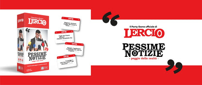 MS Edizioni Lercio - Gioco da Tavolo Pessime Notizie (Ed. Italiana)