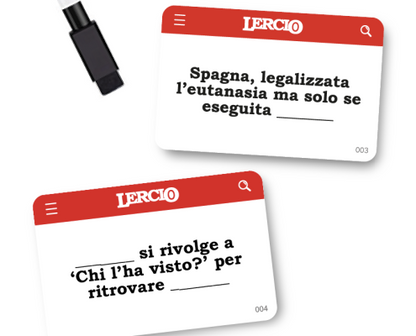 MS Edizioni Lercio - Gioco da Tavolo Pessime Notizie (Ed. Italiana)