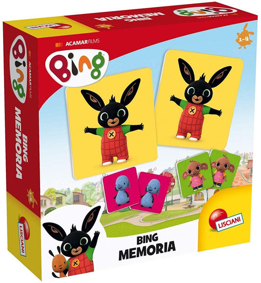 Lisciani Bing  Baby Memoria  Puzzle Per Bambini 8 Puzzle 4 Pezzi Giocattoli Bing