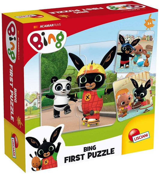 Lisciani Bing - Bing Baby Puzzle Per Bambini 8 Puzzle 4 Pezzi Giocattoli Bing