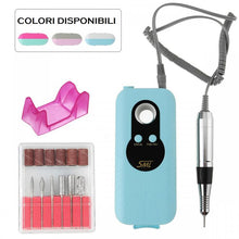 Fresa Ricostruzione Unghie Professionale 35000 Giri Portatile Nail Art M6 Mini