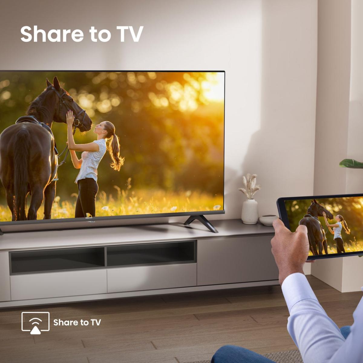 Hisense Smart TV 32" 32A4Q HDR VIDAA DLED Airplay2 Game Mode Alexa 60Hz