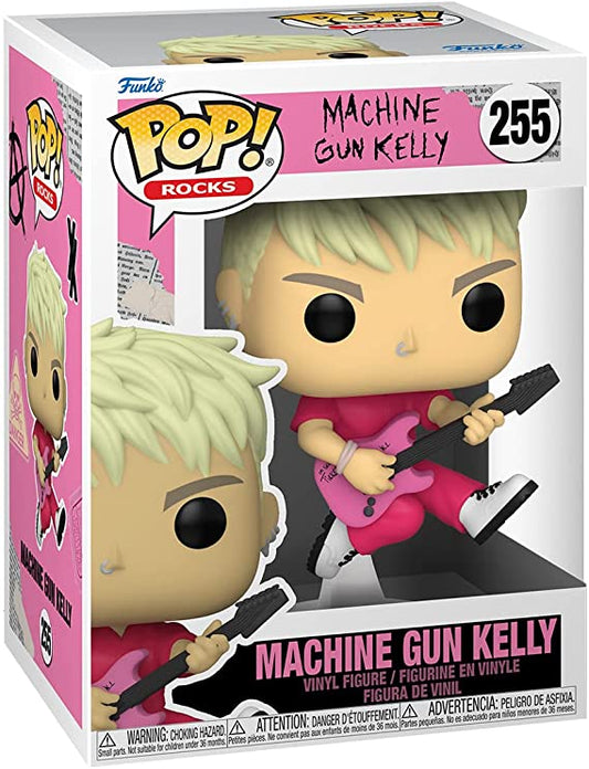 Funko Pop ! Rocks - (255) Machine Gun Kelly Lonestar Finds Guitar Figure 9Cm