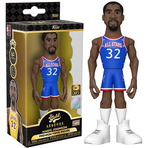 Funko Pop Gold ! Series Two Nba Lakers - M. Johnson Chase - Premium Vinyl Figure