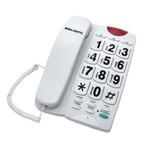Majestic Billy 202 Telefono Fisso Con Vivavoce Tasti Grandi Anziani Casa Bianco