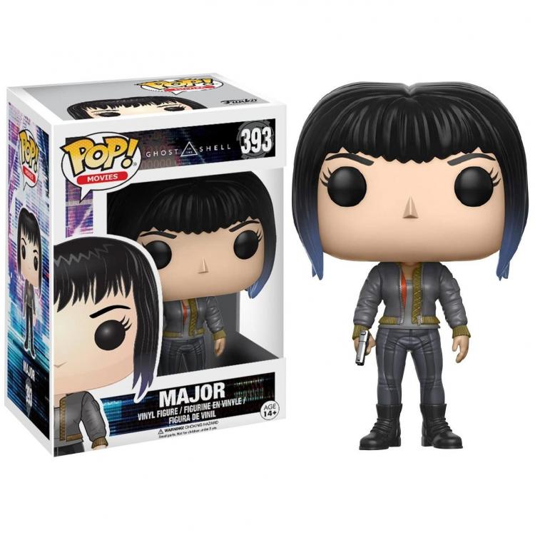 Funko Pop Movies Ghost In The Shell - Major (393) Vinyl Figure Action Uniform