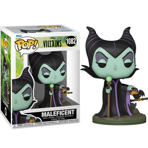 Funko Pop ! Disney Villains - Maleficent (1082) Vinyl Figure Malefica Statua 9Cm