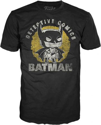 Funko Pop Tees The Batman Dc Detective Comics Tee Box Sun Faded + T-Shirt Size M
