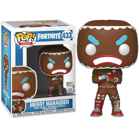 Funko Pop Games Fortnite Merry Marauder (433) Vinyl Figure Statua Da Collezione