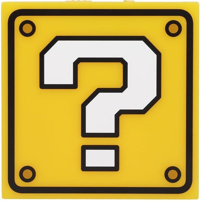 Paladone Lampada Super Mario ? Block Night Light Applique Parete Luce Notturna