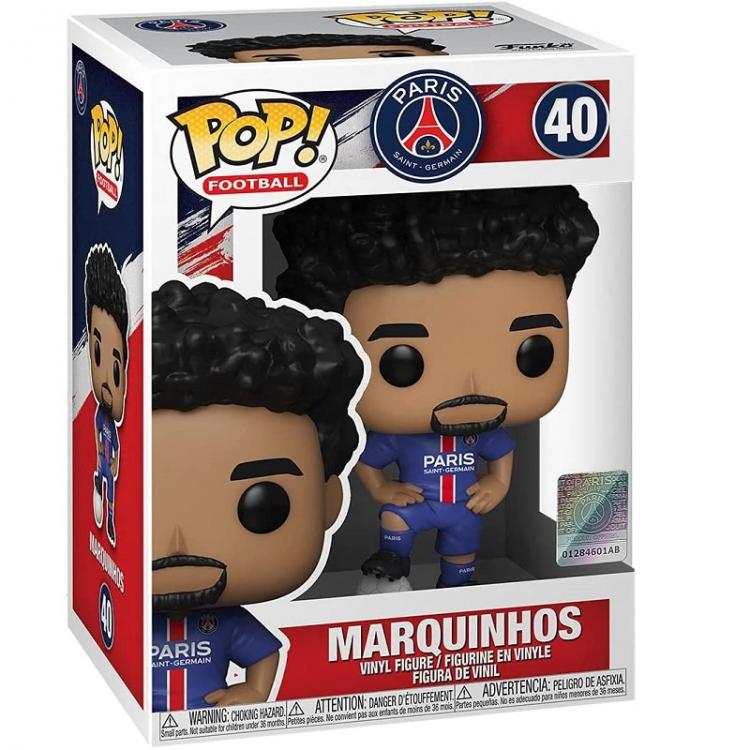 Funko Pop ! Football Paris Saint Germain - Marquinhos (40) Psg Vinyl Figure