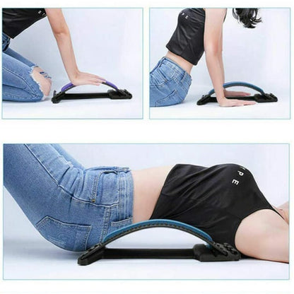 Masaggiatore Stretching Corettore Lombare Schienale Postura Distendere Schiena