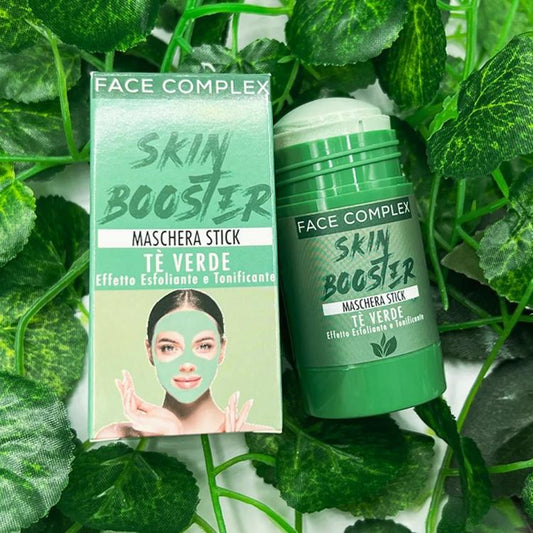 Face Complex Maschere Stick Skin Booster Té Verde Effetto Esfoliante Tonificante
