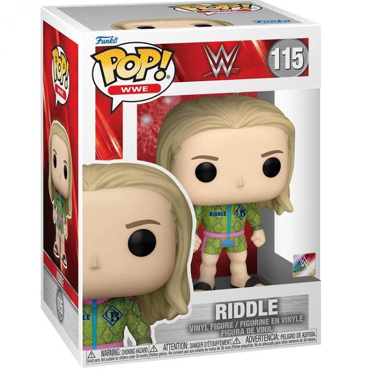 Funko Pop ! Wwe Wrestling - Matt Riddle (115) Vinyl Figure Da Collezione