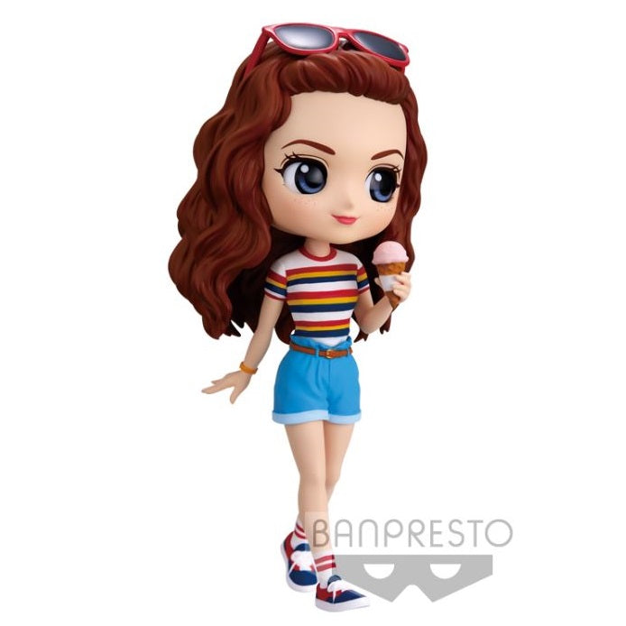 BANPRESTO Q POSKET STRANGER THINGS - MAX STATUETTA BANDAI STATUA FIGURE LIMITED