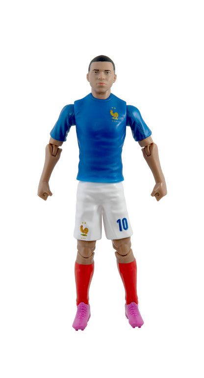 Banbo Toys - Sockers - Francia (Kylian Mbappe) Action Figure Football/Calcio Statuetta da Collezione 20cm (Copia)