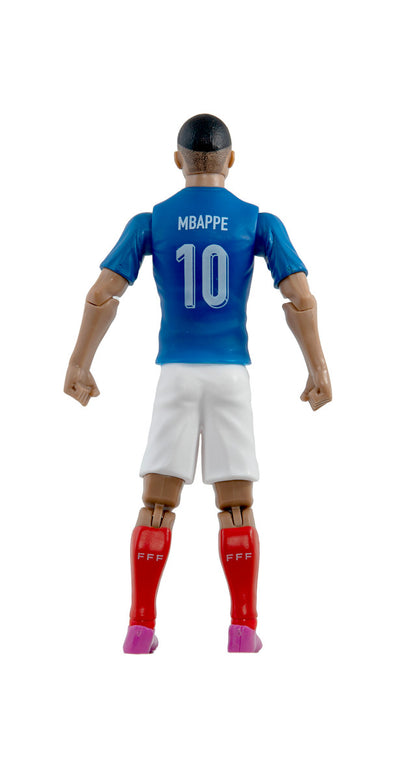 Banbo Toys - Sockers - Francia (Kylian Mbappe) Action Figure Football/Calcio Statuetta da Collezione 20cm (Copia)