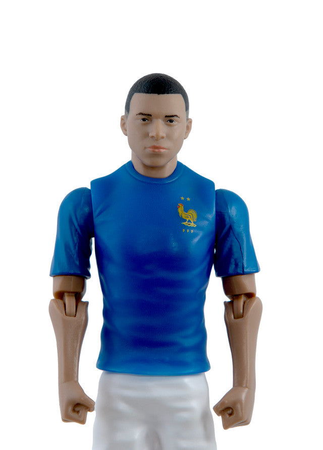 Banbo Toys - Sockers - Francia (Kylian Mbappe) Action Figure Football/Calcio Statuetta da Collezione 20cm (Copia)