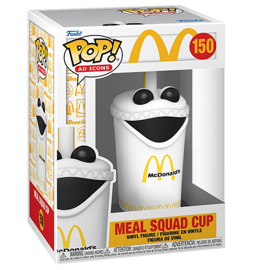 Funko Pop Ad Icons Mcdonald'S - Meal Squad Cup (150) Vinyl Figure Da Collezione