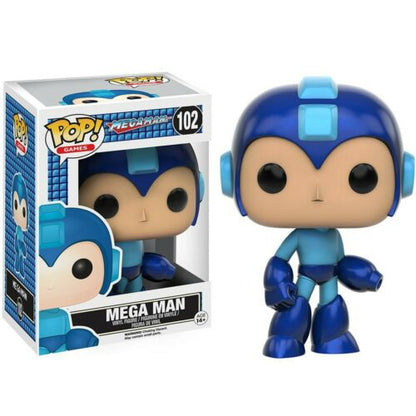 Funko Pop ! Games Megaman Mega Man - Ice Slaher (102) Vinyl Figure Play Station