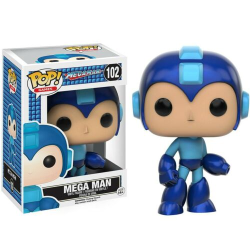 Funko Pop ! Games Megaman Mega Man - Ice Slaher (102) Vinyl Figure Play Station