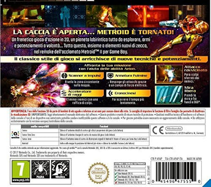 Metroid Samus Returns Nintendo 3Ds 2Ds Nuovo Gioco Italiano Sigillato