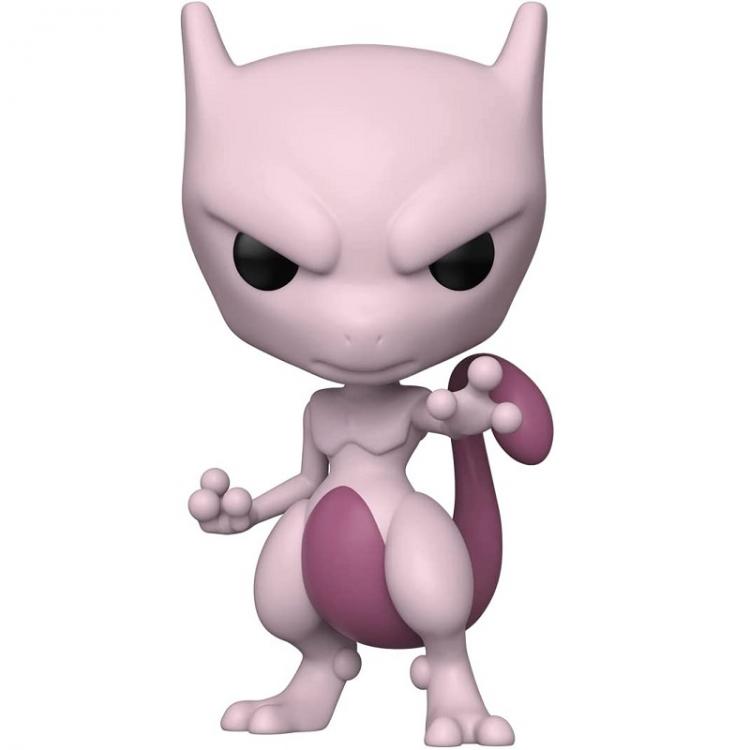 Funko Pop ! Games Pokemon - Mewtwo (583) Mewtu 25 Cm Vinyl Figure Da Collezione