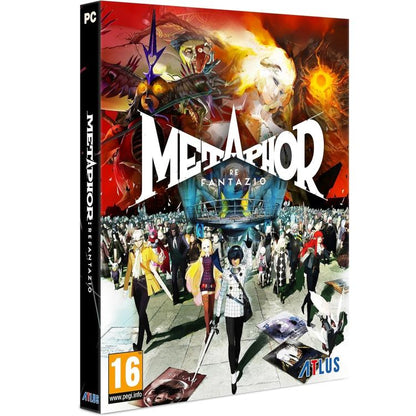 Metaphor Refantazio Steelbook Edition Pc Videogioco Pal Italiano Code In The Box
