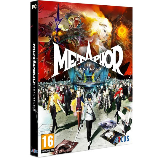 Metaphor Refantazio Steelbook Edition Pc Videogioco Pal Italiano Code In The Box