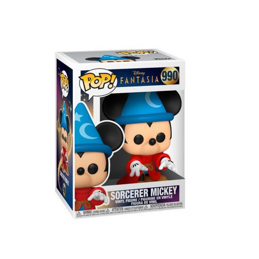 Funko Pop ! Disney 80Th Fantasia - (990) Sorcerer Mickey Vinyl Figure Topolino