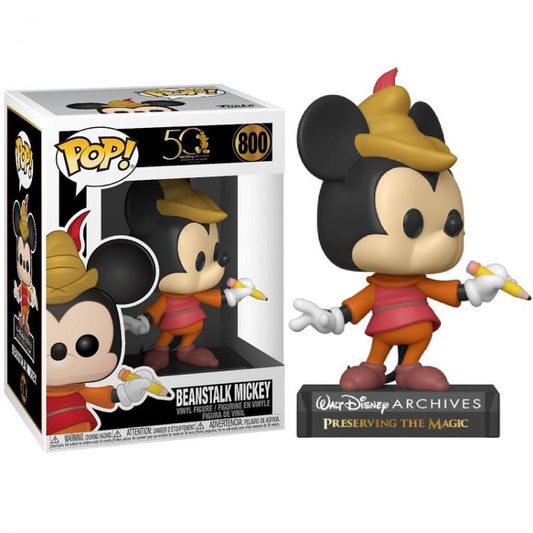 Funko Pop Walt Disney 50Th Archives - Beanstalk Michey (800) Magic Vinyl Figur