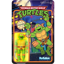 Reaction Super7 Tartarughe Ninja "Michelangelo" Action Figure Turtle Ninja Tmnt