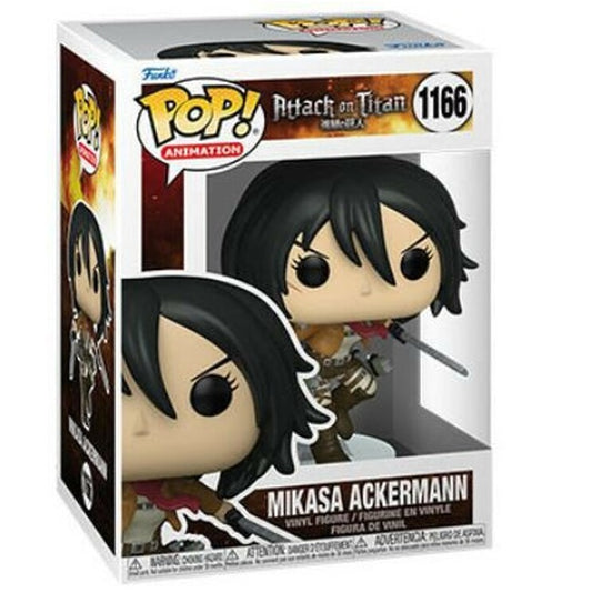 Funko Pop ! Animation Attack On Titan - Mikasa Ackermann (1166) Vinyl Figure