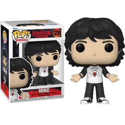 Funko Pop ! TV Netflix Stranger Things S4 - (1239) Mike w/ Hellfire Shirt 9cm