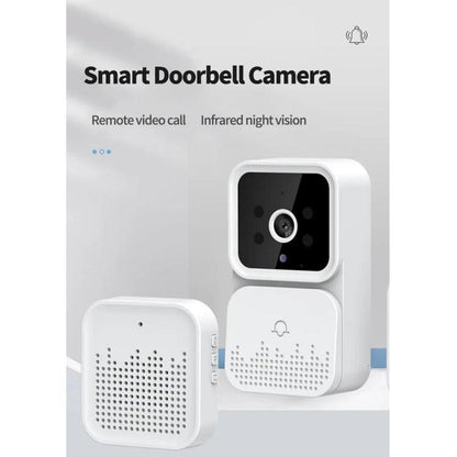 Videocitofono Wifi Campanello Videoaudio Senza Fili Citofono Telecamera Suoneria