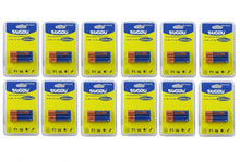 24 BATTERIE MINI STILO AAA RICARICABILI UNIVERSALI Ni-MH 1.2V 4800mAh 12 BLISTER