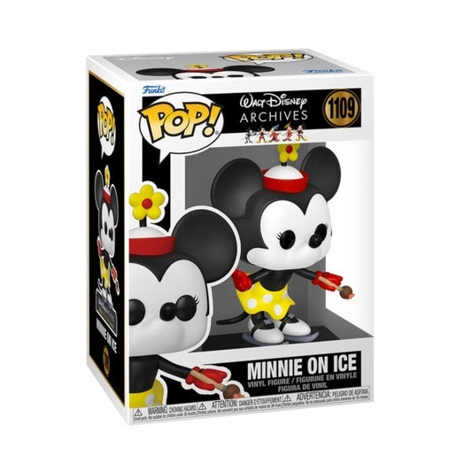 Funko Pop Walt Disney Archives - Minnie On Ice (1109) Vinyl Figure Da Collezione