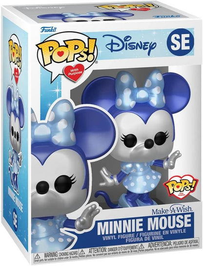 Funko Pops With Purpose Disney Minnie Mouse Se Make A Wish Vinyl Figure Metallic