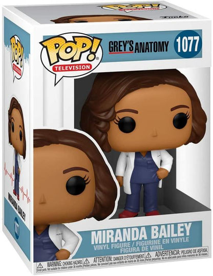 Funko Pop ! Television Grey'S Anatomy - (1077) Dr. Miranda Bailey Figure 9cm