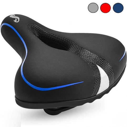 Sellino Bicicletta Gel Sella Anti Prostata Comoda Sportiva Bici Mtb Corsa Bike