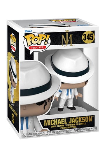 Funko Pop ! Rocks Mj - (345) Michael Jackson (Smooth Criminal) Vinyl Figure 9Cm