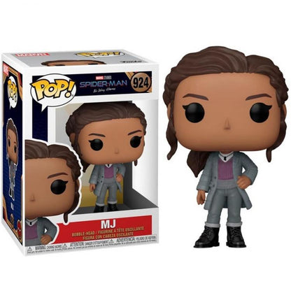 Funko Pop Spider-Man No Way Home 924 Mj Statuetta Marvel Action Figure Nuovo