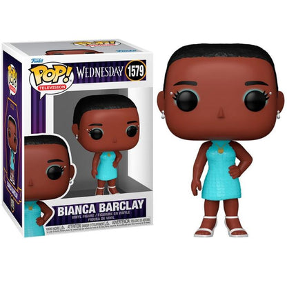 Funko Pop ! Tv Wednesday (1579) Bianca Barclay Mercoledi Vinyl Figure Statua 9Cm