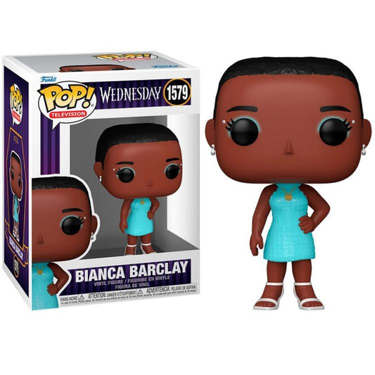 Funko Pop ! Tv Wednesday (1579) Bianca Barclay Mercoledi Vinyl Figure Statua 9Cm