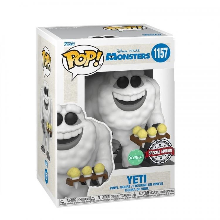 Funko Pop Disney Pixar Monster & Co - Yeti 1157 Special Edition 20Th Anniversary