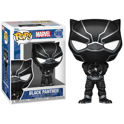 Funko Pop ! Marvel New Classic Black Panther - (1418) - Black Panther Figure 9Cm
